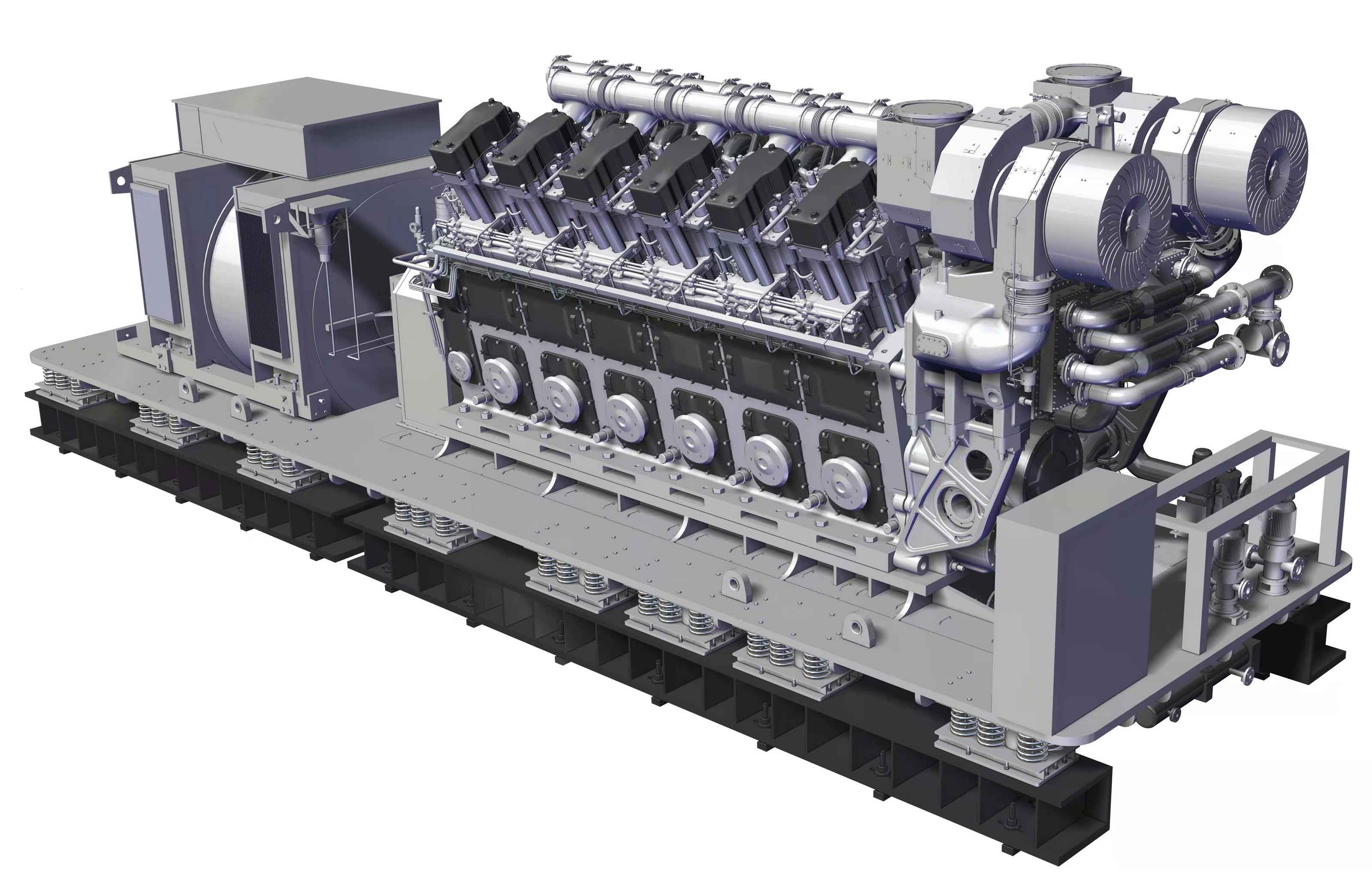CSSC Marine Dual Fuel Generator Sets