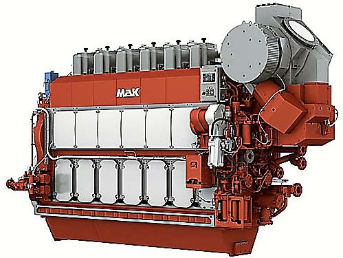 Marine Dual Fuel Engines